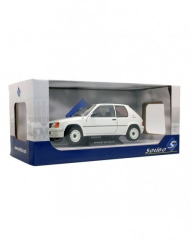 Peugeot 205 Rally 1987 White 1/18 -...