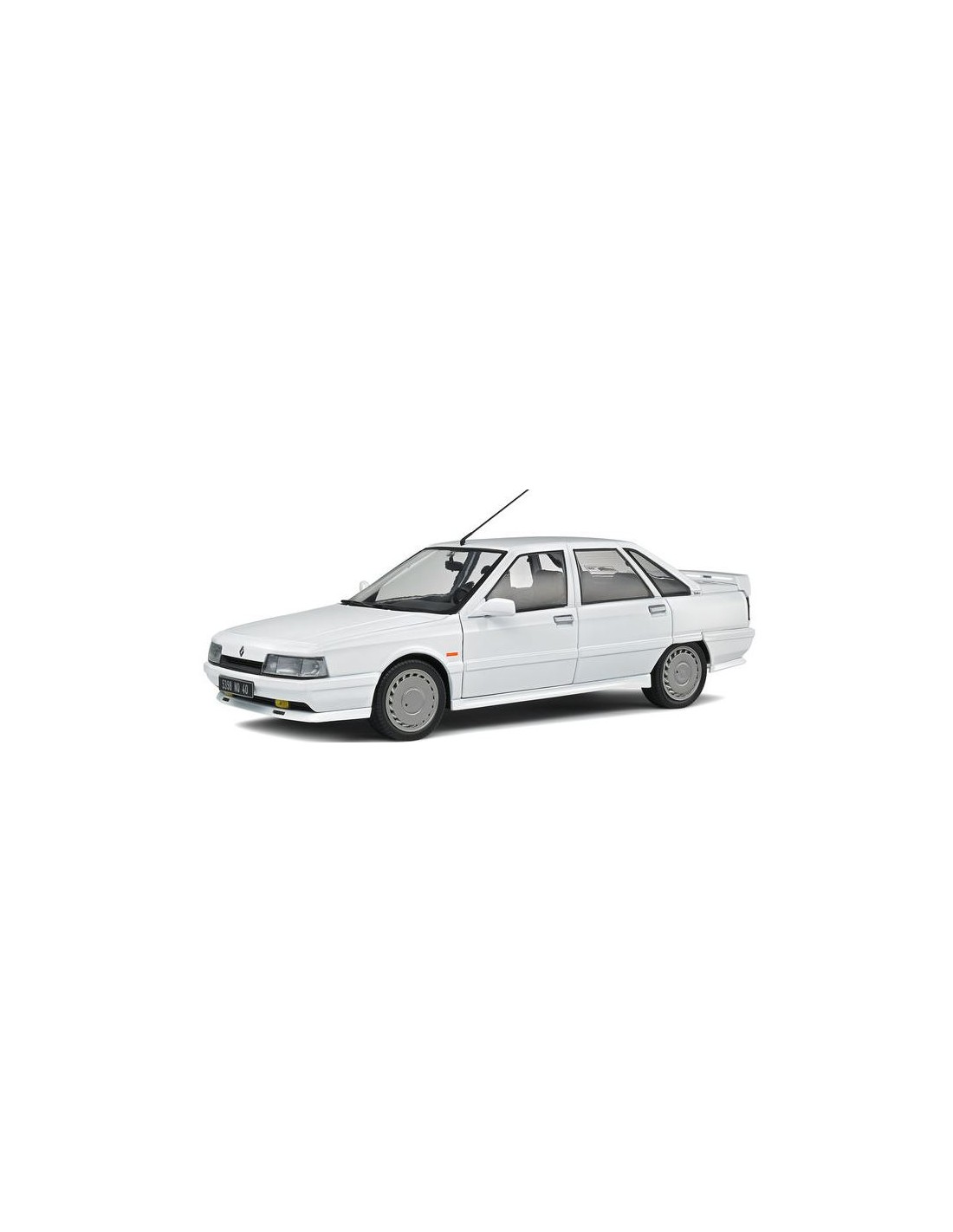Miniature Solido 1807707 Renault 21 Turbo Rouge, Record De Vitesse Sur Glace, Neuve