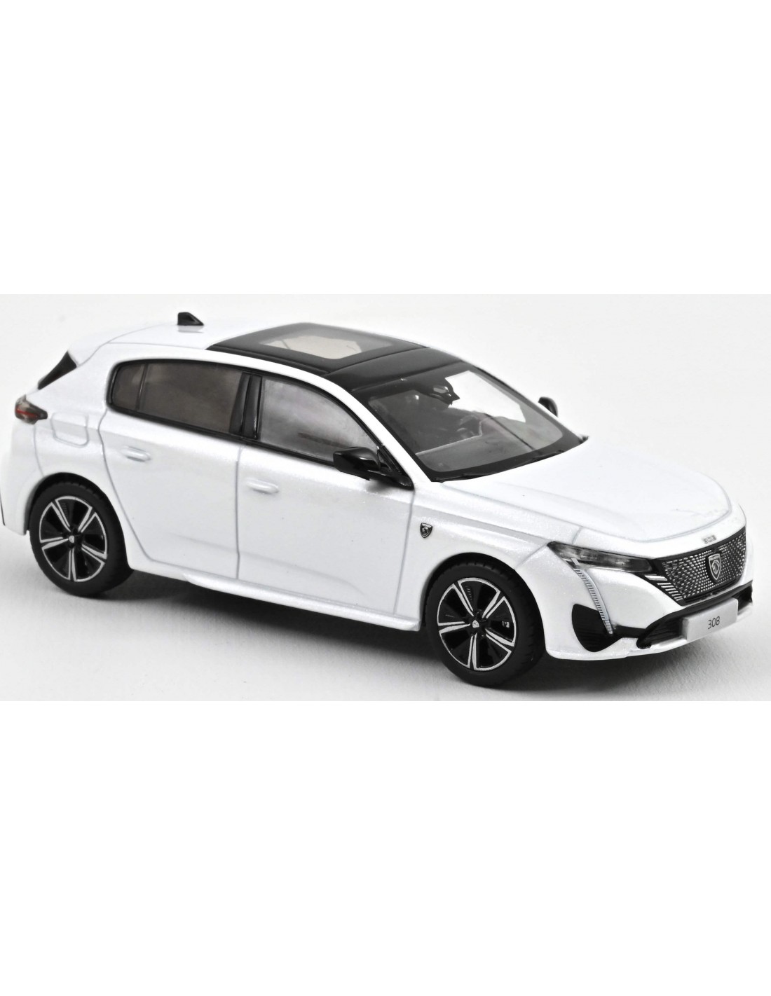 Voiture Miniature Peugeot 308 Gt 2021 Blanc 1/43 - 473934 NOREV