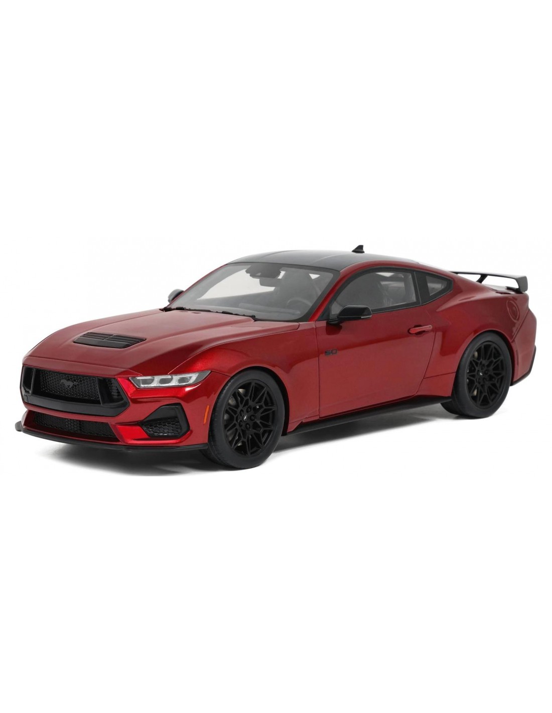 Voiture Miniature Ford Mustang GT 2024 Rapid Red 1/18 - GT433 GT