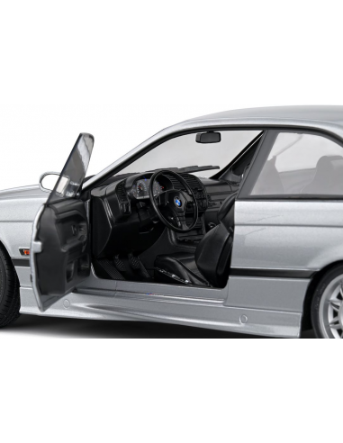 BMW E36 M3 Coupe 1990 Silver 1/18 -...