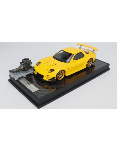 Mazda RX-7 Free With Engine Yellow...