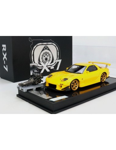 Mazda RX-7 Free With Engine Yellow...
