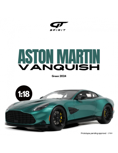 Aston Martin Vanquish 2024 Green 1/18...