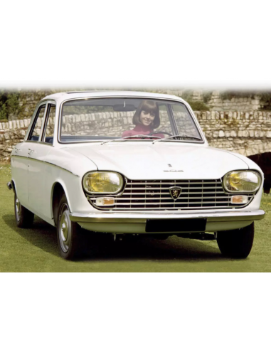 Peugeot 204 1967 Blanc 1/18 - 184950...