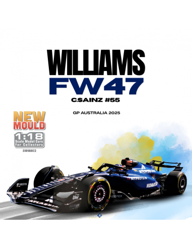 Williams FW47 No 55 Sainz Australie...