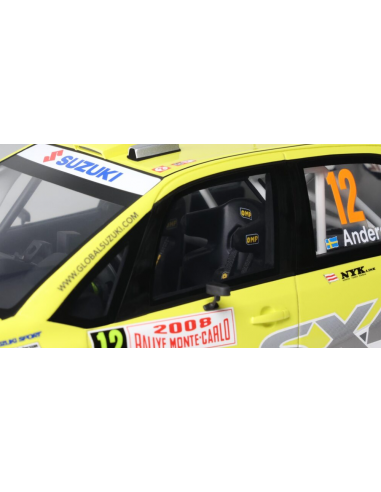 Suzuki SX4 WRC No 12 Monte Carlo 2008...
