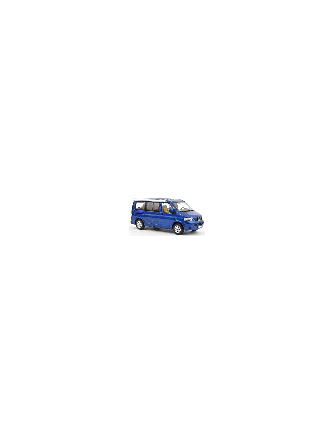 Volkswagen Coccinelle Solido 1/18 - Bleu Foncé Modèle 1949 - Miniature Occasion