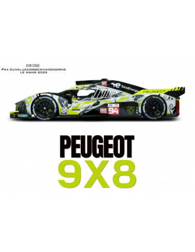 Peugeot 9X8 No94 Le Mans 2025 1/18 -...