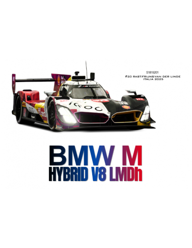 BMW M Hybrid V8 LMDH No20 Italia 1/18...