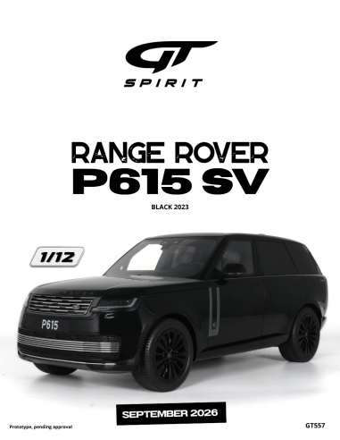 Range Rover P615 SV 2023 Black 1/12 -...