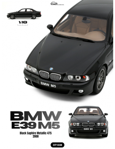 BMW M5 E36 2000 Black 1/18 - OT1338...