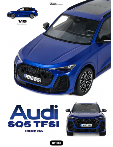 Audi SQ5 TFSI 2024 Blue 1/18 - OT1281...