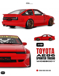 Toyota AE86 Sprinter Trueno...