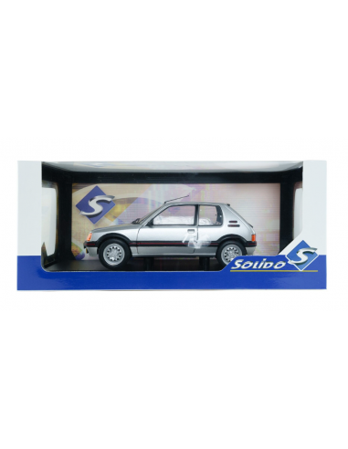 Peugeot 205 1.6 MK1 1989 Gris 1/18 -...