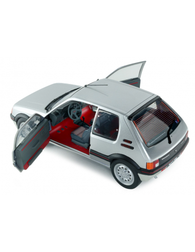 Peugeot 205 1.6 MK1 1989 Gris 1/18 -...