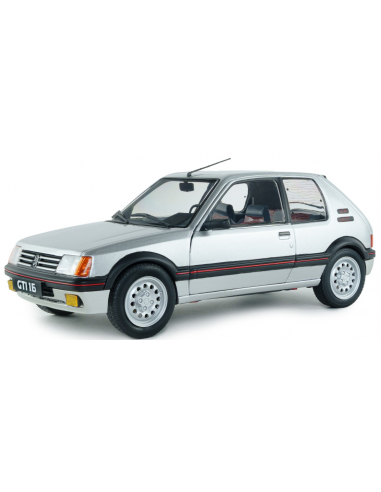 Peugeot 205 1.6 MK1 1989 Gris 1/18 -...