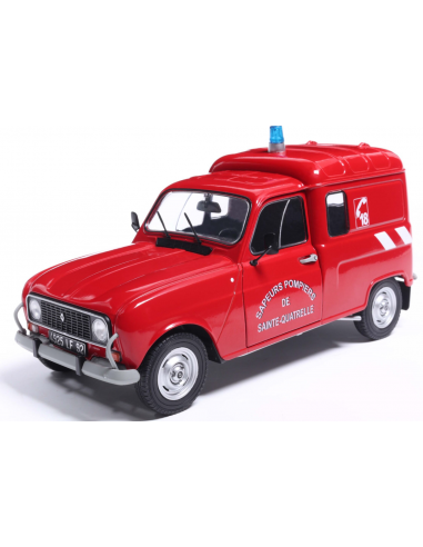 Renault R4LF4 Pompier 1976 1/18 -...