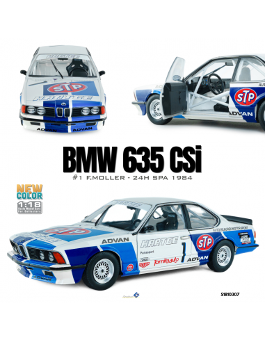 BMW 635 CSI No1 Moller 24h SPA 1984...