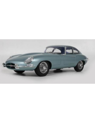 Jaguar E-Type 1961 Silver Blue 1/12 -...