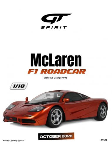 McLaren F1 Roadcar Mansour 1992...