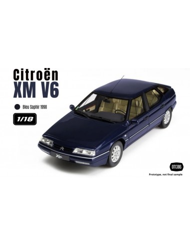 Citroen XM V6 1998 Blue 1/18 - OT1386...