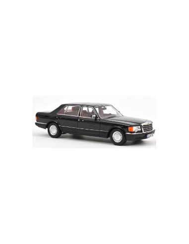 Mercedes 560 SEL 1991 Black 1/18 -...