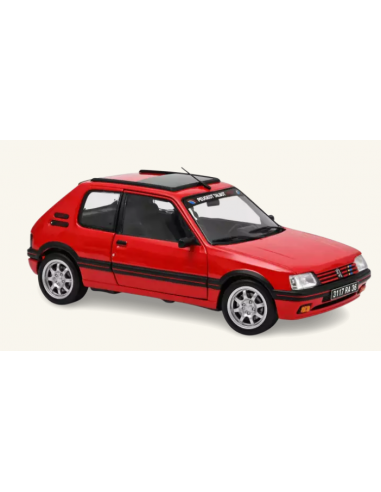 Peugeot 205 GTi 1.9 1989 Red 1/18 -...