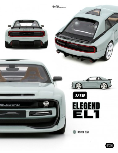 Audi Quattro Elegend EL1 Celeste 2021...