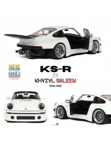 Porsche 911 KS-R 2022 White 1/18 -...