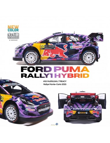 Ford Puma Rally1 No 55 Monte Carlo...