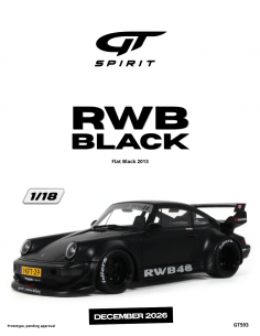Porsche RWB Black Flat 2013...