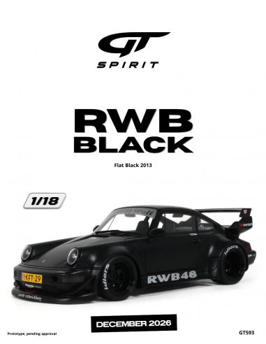 Porsche RWB Black Flat 2013 1/8 -...