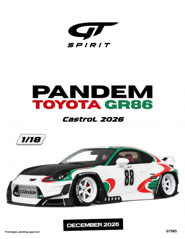 Toyota GR86 Pandem Castrol 2026 1/8 -...