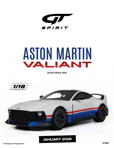 Aston Martin Valiant 2024 White 1/18...