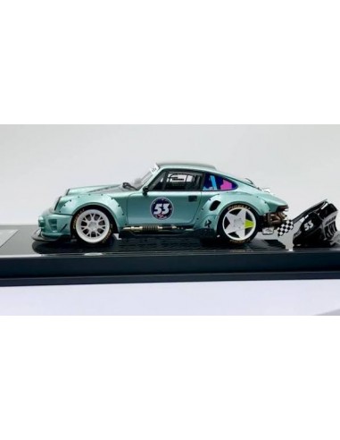 Porsche 911 RWB 964 Cerulean Blue...