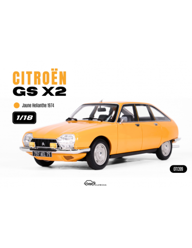 Citroen GS X2 1974 Yellow 1/18 -...
