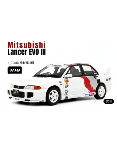 Mitsubishi Lancer Evo III 1995 White...