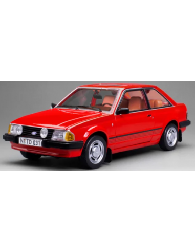 Ford Escort Mark III Ghia 1983 Red...