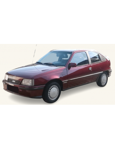 Opel Kadett GSi 1985 Rouge Amandine...