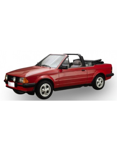 Ford Escort XR3i 1984 Red 1/18 -...