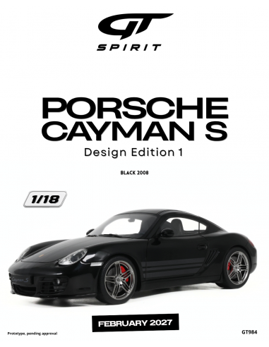 Porsche Cayman S Design ED 1 2008...
