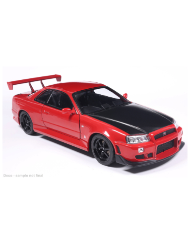 Nissan Skyline GT-R R34 2002 Red 1/18...